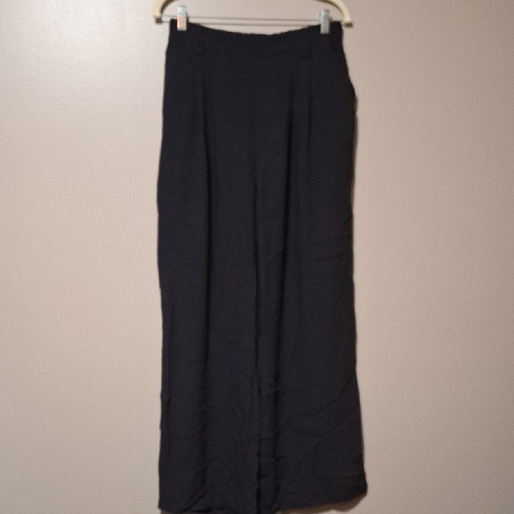 Black Halara Wide Leg Pant With Pockets